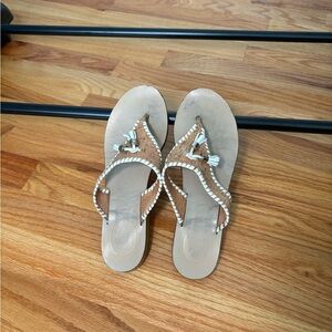 Jack Rogers tassel sandals